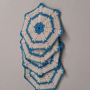 Handmade Crochet Coasters
